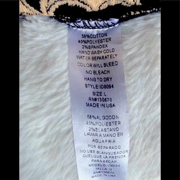 Omina Tan Black Sexy Dress  (Size Large) - Picture 4 of 4